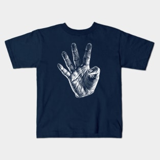 Hand Gesture Kids T-Shirt